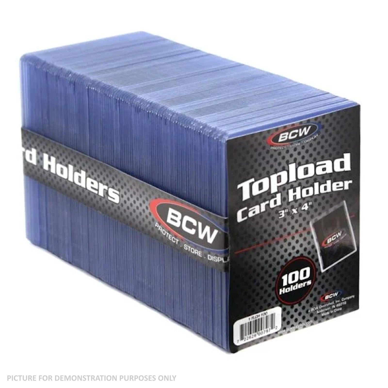 BCW Standard Toploaders - PACK OF 100